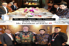 Presiden FIFA Gianni Infantino Hadiri KTT G20