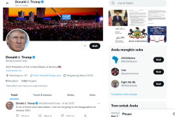 Elon Musk Buka Gembok, Akun Twitter Donald Trump Muncul Lagi