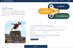 Situs Resmi Pengurusan e-VoA Hanya di Molina.imigrasi.go.id