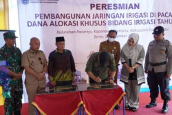 Diklaim Mampu Aliri 40 Hektare Sawah, Saluran Irigasi di Semanu Telan Bujet Rp3,4 Miliar,