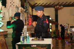 Pastikan Ibadah Natal Aman, Penjinak Bom Sterilisasi 5 Gereja Di Bantul