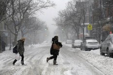Ngeri! Amerika Utara & Kanada Kena Bomb Cyclone, Suhu Minus 45 Derajat Celcius
