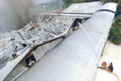 Kebakaran Melahap PT BRA Timbulkan Kerugian Rp250 Miliar