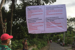 Protes! Dua Tahun Nasib Ganti Rugi Tol Tak Jelas, Warga Nglarang Pasang Spanduk