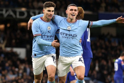 Manchester City Bantai Chelsea 4-0