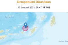 Geger! Muncul Pulau Baru Setelah Maluku Digunjang Gempa M 7,5