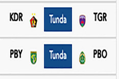 Laga Persebaya vs Persikabo 1973 dan Persik Kediri vs Persita Tangerang Ditunda