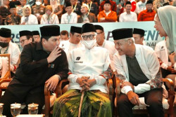Ganjar dan Erick Thohir Mesra di Acara NU, Kode Pilpres 2024?
