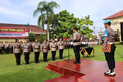 Tiga Perwira Polres Gunungkidul Dimutasi