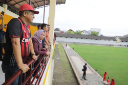 Pemkab Sleman Terus Tambah Fasilitas Olahraga, Kali Ini di Lapangan Ahmad Zaeni Godean