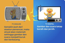Simak! Ini Cara Mudah Mengubah TV Analog ke Digital