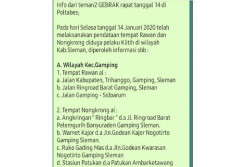 Hati-Hati Hoaks Daerah Rawan Klitih di DIY