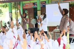 Hoaks Penculikan Anak Kian Marak, Polres Bantul Gencar Sambangi Sekolah