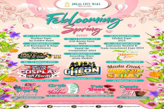 Peringati Bulan Kasih Sayang Bersama Feblooming Spring Jogja City Mall