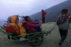 Permukiman Warga di Lereng Gunung Ijen Diterjang Banjir Bandang