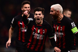 Liga Champions 16 Besar: AC Milan Menang Tipis Atas Tottenham Hotspur