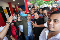 Bertemu Aktivis 98, Erick Thohir: Perjuangan Belum Selesai