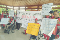 Atlet Difabel Geruduk DPRD Bantul, Begini Respons Ketua Dewan