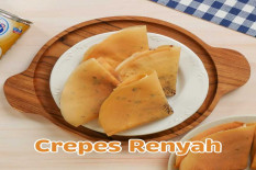 Resep Crepes Rumahan, Irit Enggak Perlu Beli