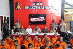 Polresta Jogja Menangkap Puluhan Orang Terkait Narkoba