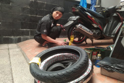 Kisah Tukang Tambal Ban Panggilan, Terima Order dari Remaja Klitih saat Dinihari