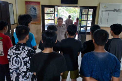 Polsek Muntilan, Magelang Amankan 9 Pelajar yang Hendak Gelar Perang Sarung