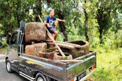 Bak Mandi Kuno Berbahan Batu Kini Diburu Kolektor
