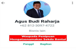 Setelah Wakil Bupati, Kini Sekda Bantul Dicatut Penipu