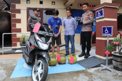 Curi Tabung Gas, Badut Jalanan di Bantul Ditangkap Polisi