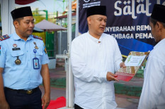 1.161 WBP di DIY Terima Remisi Khusus Lebaran, 21 Langsung Bebas