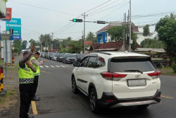 Lalu Lintas di Pintu Masuk Jogja Via Kulonprogo Mulai Menurun