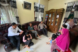 Rumah Pelaku Penembakan Kantor MUI Dipasang Garis Polisi