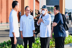 Ke Lampung, Jokowi Tinjau Pasar dan Sejumlah Jalan Rusak