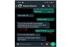 Nomor WhatsApp Bupati Sleman Diretas