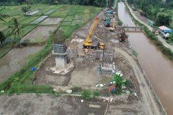 Update Pembangunan Tol Jogja Bawen, Bakal Dibangun Jembatan Elevated di Atas Selokan Mataram