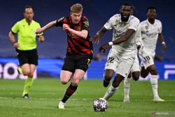 Sama-sama Kuat, Real Madrid Lawan Manchester City Berakhir 1-1