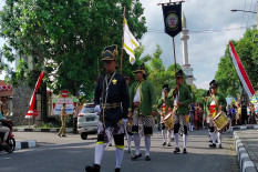 Ribuan Warga Ramaikan HUT Sleman ke-107 di Lapangan Denggung