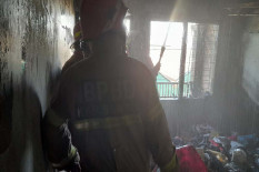 Diduga Korsleting, Rumah di Kasihan Bantul Terbakar