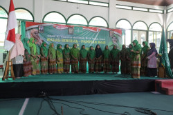 Pengurus Muslimat NU se-Sleman Dikukuhkan, Kustini Ajak Sesarengan Mbangun Sleman