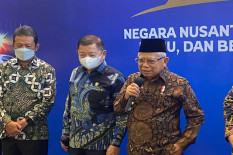 Ma'ruf Amin Minta Polri Telisik Aliran Duit Narkoba ke Pemilu 2024