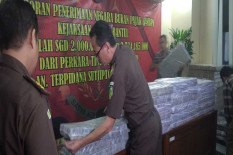 Kejari Bantul Serahkan Rp24 Miliar ke Negara dari Kasus Produksi Obat-obatan Ilegal
