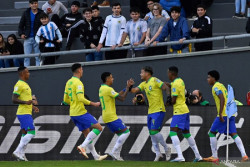 Piala Dunia U-20: Gasak Tunisia 4-1, Timnas Brasil Melaju ke Perempat Final
