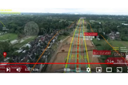 Tol Jogja Bawen Paket 1 Ruas Jogja-Banyurejo Dilengkapi 25 Box Culvert, Ini Titik Lokasinya