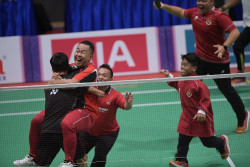 APG 2023, Medali Emas Pertama Indonesia Diraih Tim Para-Bulu Tangkis