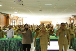 Pemberantasan Narkoba, Ratusan ASN Ikuti Sosialisasi P4GN