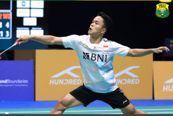 Anthony Ginting Lolos ke Semifinal Singapore Open 2023
