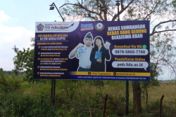 Jaring Calon Mahasiswa Baru, ITD Adisutjipto Pasang Baliho di Gunungkidul
