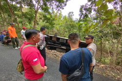 Kronologi Bus Pariwisata Terguling di Tanjakan Tepus Gunungkidul