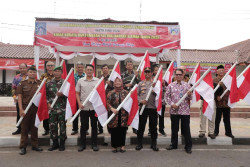 Jelang HUT ke 78 RI, Pemkab Sleman Canangkan Gerakan Pembagian Bendera Merah Putih