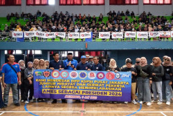 Ribuan Buruh di Jogja Dukung Anies Presiden 2024
